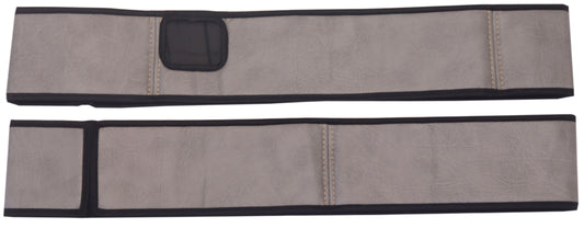 Obicia podstaw foteli/cokoły PRESTIGE-LINE MERCEDES ACTROS L od 2022 fotel pasażera amortyzowany SZARY SABA