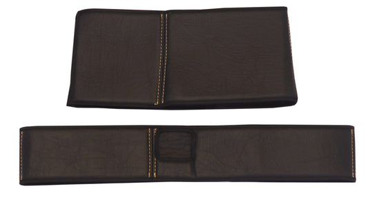 Obicia podstaw foteli/cokoły PRESTIGE-LINE MERCEDES ACTROS L od 2022 fotel pasażera nieamortyzowany CZARNY SABA