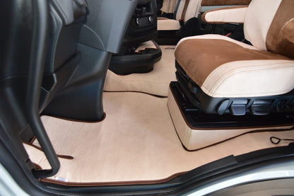 Obicia podstaw foteli/cokoły PRESTIGE-LINE IVECO S-WAY od 2019 BEŻ SABA