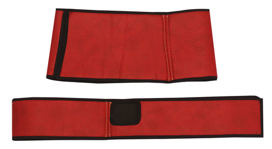 Obicia podstaw foteli/cokoły PRESTIGE-LINE MERCEDES ACTROS L od 2022 fotel pasażera nieamortyzowany CZERWONY SABA