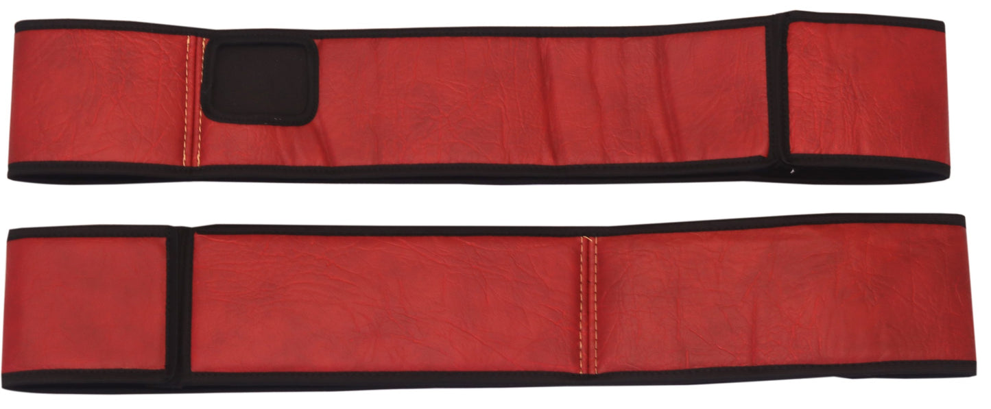 Obicia podstaw foteli/cokoły PRESTIGE-LINE MERCEDES ACTROS L od 2022 fotel pasażera amortyzowany CZERWONY SABA