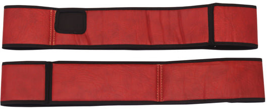 Obicia podstaw foteli/cokoły PRESTIGE-LINE MERCEDES ACTROS L od 2022 fotel pasażera amortyzowany CZERWONY SABA